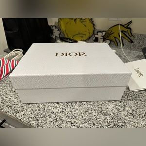 Cristian Dior box empty
